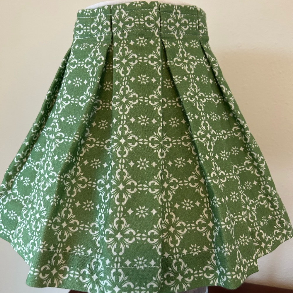 GreenRow Pleated Medium Lampshade